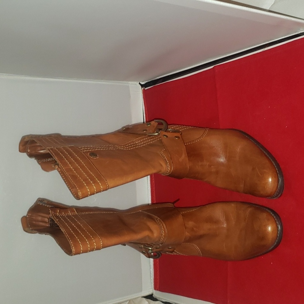 Harley Davidson leather boot 8
